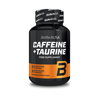 BioTech USA Caffeine + Taurine caps 60, фото 1