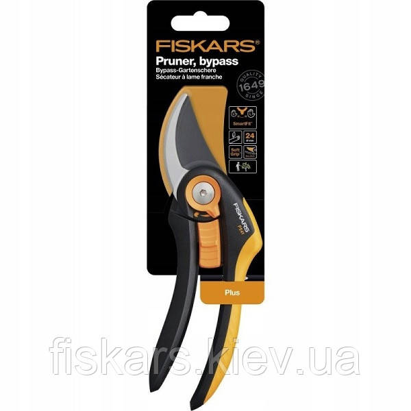 Секатор площинний Fiskars Plus SmartFit P541 (1057169)
