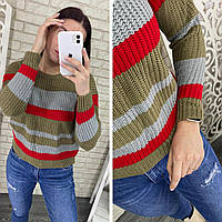 Роскошный женский свитер Ткань "Мягкая Вязка" 46, 48 размер 46 48