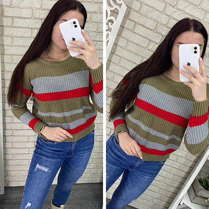 Розкішний жіночий светр Ткань "М'яка В'язка" 46, 48 розмір 46, фото 2