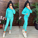 Спортивний костюм жіночий із худі з капюшоном і звуженими джогерами (р. 42-50) 11051235, фото 8