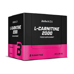 Жироспалювач BioTech L-Carnitine 2000 20х25ml