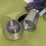 Гейзерна кавоварка на 9 чашок 450 мл із неіржавкої сталі Edenberg EB-3790 Кавоварка на газову плиту, фото 3