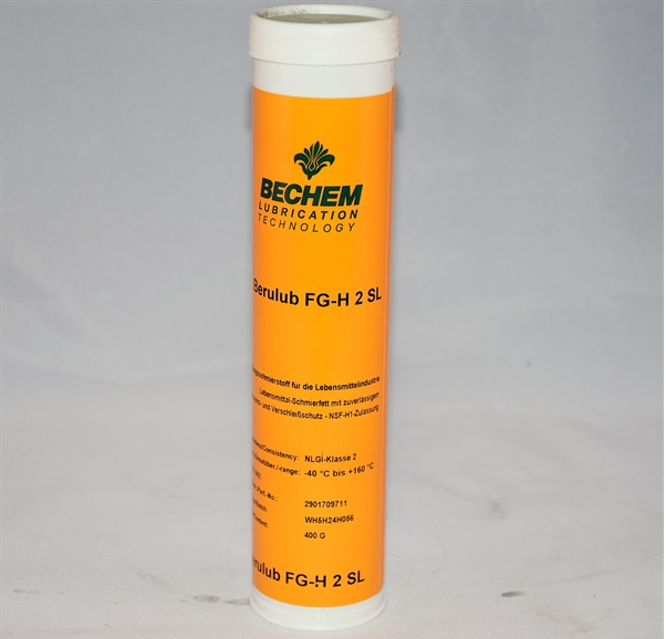 Мастило BECHEM Berulub FG-H 2 SL картридж 400гр з харчовим допуском