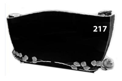 Подвійний пам'ятник з граніту №217