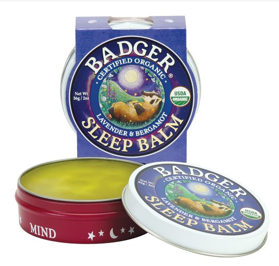 Badger Organic Sleep Balm лаванда, бергамот, розмарин, имбирь успокаивающий бальзам для хорошего сна 56 гр - фото 2 - id-p1403115843