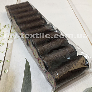 Взуттєва нитка ТЕКС - 375 упаковка 10 штук Коричневий