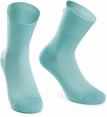 Шкарпетки ASSOS Mille GT Socks Aqua Green, I/39-42, фото 2