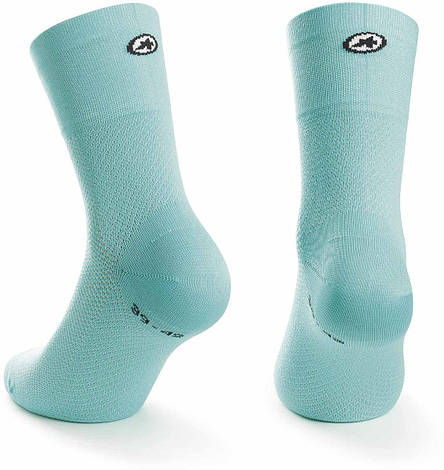 Шкарпетки ASSOS Mille GT Socks Aqua Green, I/39-42, фото 2