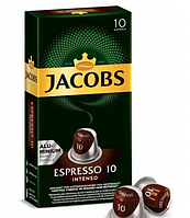 Кофе в капсулах Nespresso Jacobs Espresso 10 Intenso (Неспрессо) 10 шт. Нидерланды.