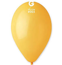 Латексна кулька пастель жовтий темний 12 "/ 03/30 см Yellow Gemar
