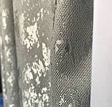 Комплект мармурових штор Готові мармурові штори Штори з підхопленнями Штори 200х270 Колір Графіт, фото 3