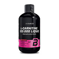 Жироспалювач BioTech USA L-carnitine 100.000 Liquid 500ml