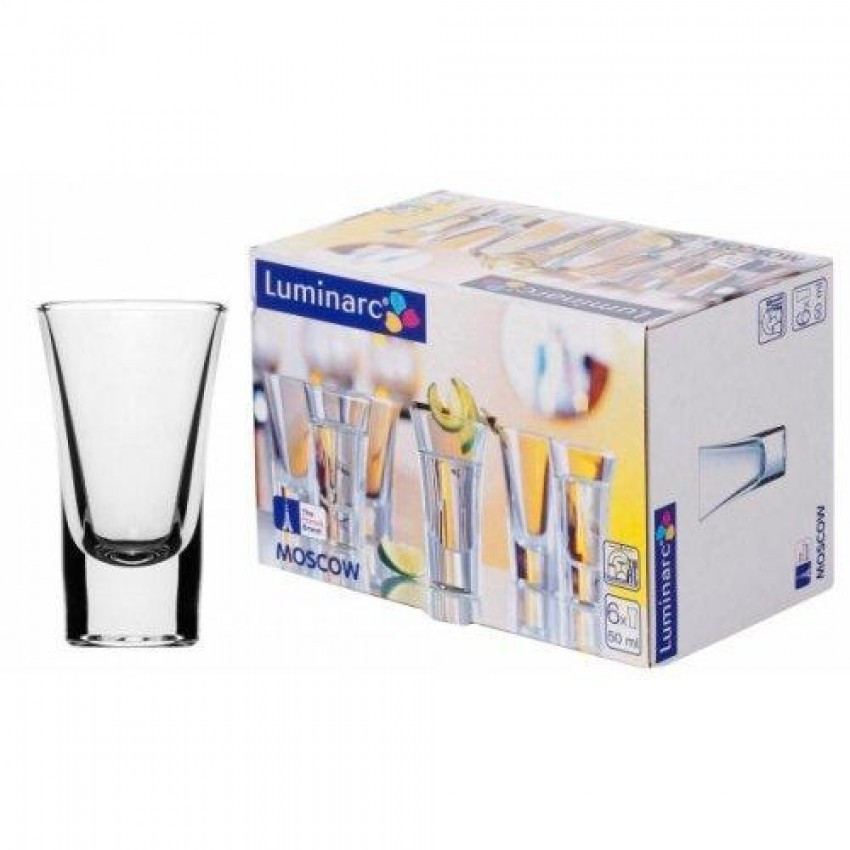 Набір чарок 6 шт 50 мл Luminarc Moscow 5067-LUM
