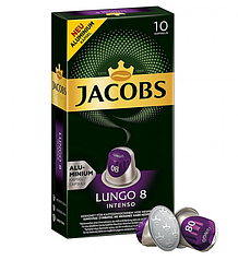 Кава в капсулах Nespresso Jacobs Lungo 8 Intenso (10 шт.) Нідерланди Неспресо Якобс