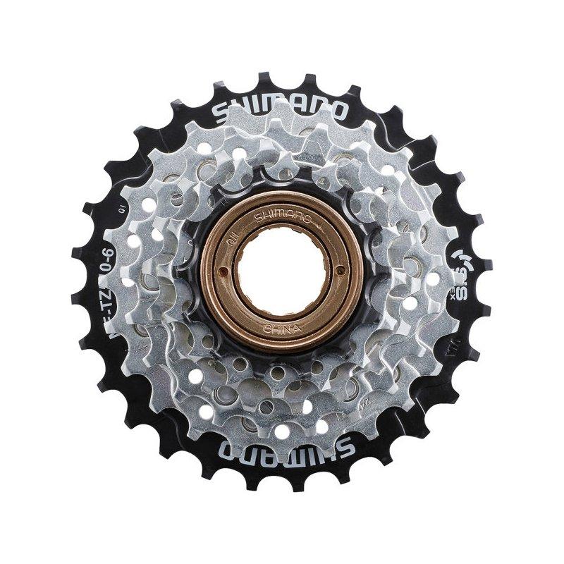 Зірки задні з трещеткой Shimano MF-TZ510-6, 14-28, срібл, 6-зв.