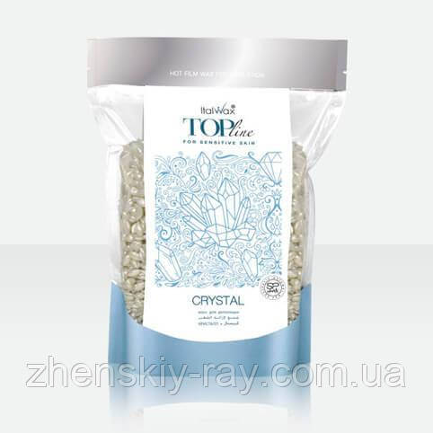 Плівковий віск для депіляції ItalWax TOP Line Кристал у гранулах, 750 г