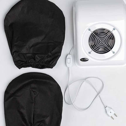 Витяжка настільна для манікюру AIR MAX N5 Mini, біла, фото 3