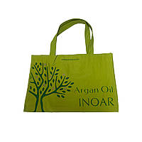 Сумка зеленая с логотипом Иноар, Inoar