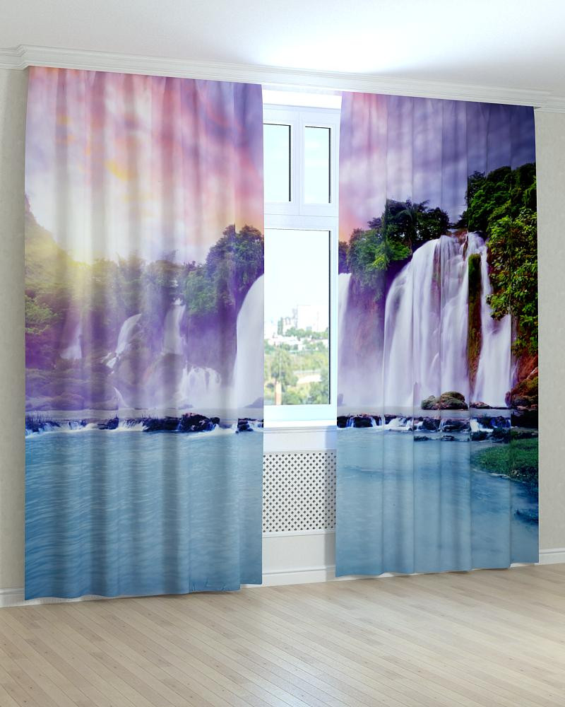 Фотоштори озеро та водоспад, фото 1