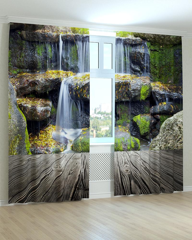 Фотоштори вода і каміння, фото 1