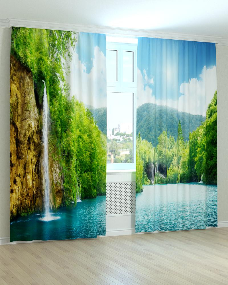 Фотоштори скелі і річка, фото 1