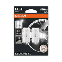 Автолампы светодиодные Osram Ledriving SL W21W....12V 2W 6000K W3X16D (белый свет) 7505DWP-02B