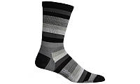 Носки Icebreaker LifeStyle Crew Ultralight Stripe MEN Black/Monsoon/Blizzard