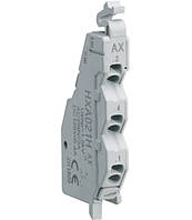 Додатковий контакт для автоматів x160, 1НЗ+1НВ, 230В, Hager (HXA021H)