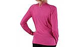 Термокофта Icebreaker BF 200 Oasis LS Crewe для активного спорту, жіноча, рожева, фото 2