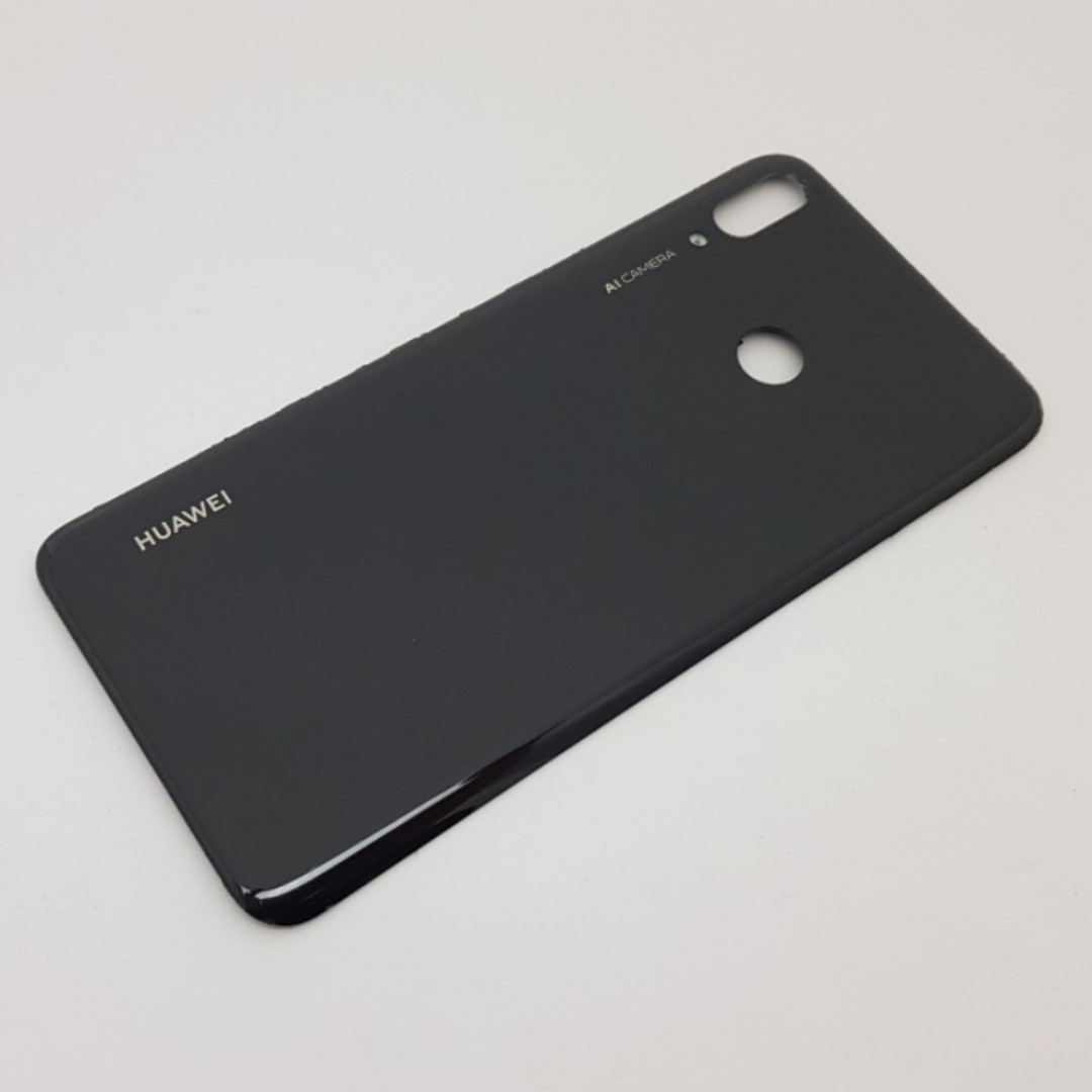 Із дефектом. кришка huawei y9 2019 jkm-al00 чорна сервісний оригінал з розборки