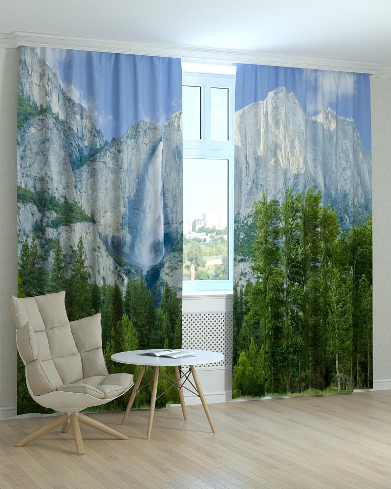 Фотоштори білі гори 3д, фото 1