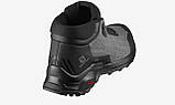 Ботинки Salomon X REVEAL CHUKKA CSWP, зимові, водонепроникні, чорні, фото 3