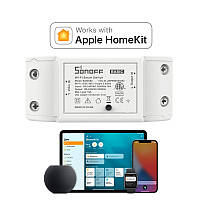 Apple HomeKit Sonoff Basic R2 WiFi реле для розумного будинку (вимикач, выключатель для умного дома, eWeLink)