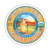 Badger Foot Balm бальзам для сухих и потрескавшихся ступней и пяток 56 гр