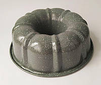 Форма круглая для выпекания кексов с мраморным покрытием | Форма для выпечки кексов | Форма для кексів