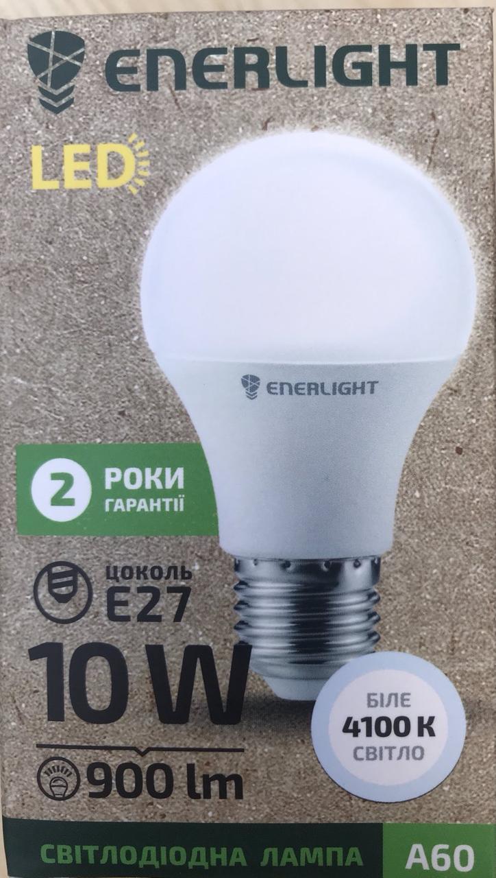 Лампа світлодіодна Enerlight A60 10W 4100K E27