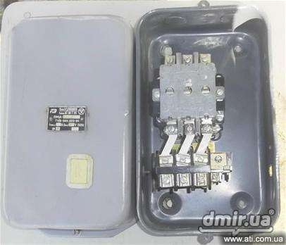 Пускач ПМА-3212 ( у мет кор з ТР) 40А Uk 220V, 380V