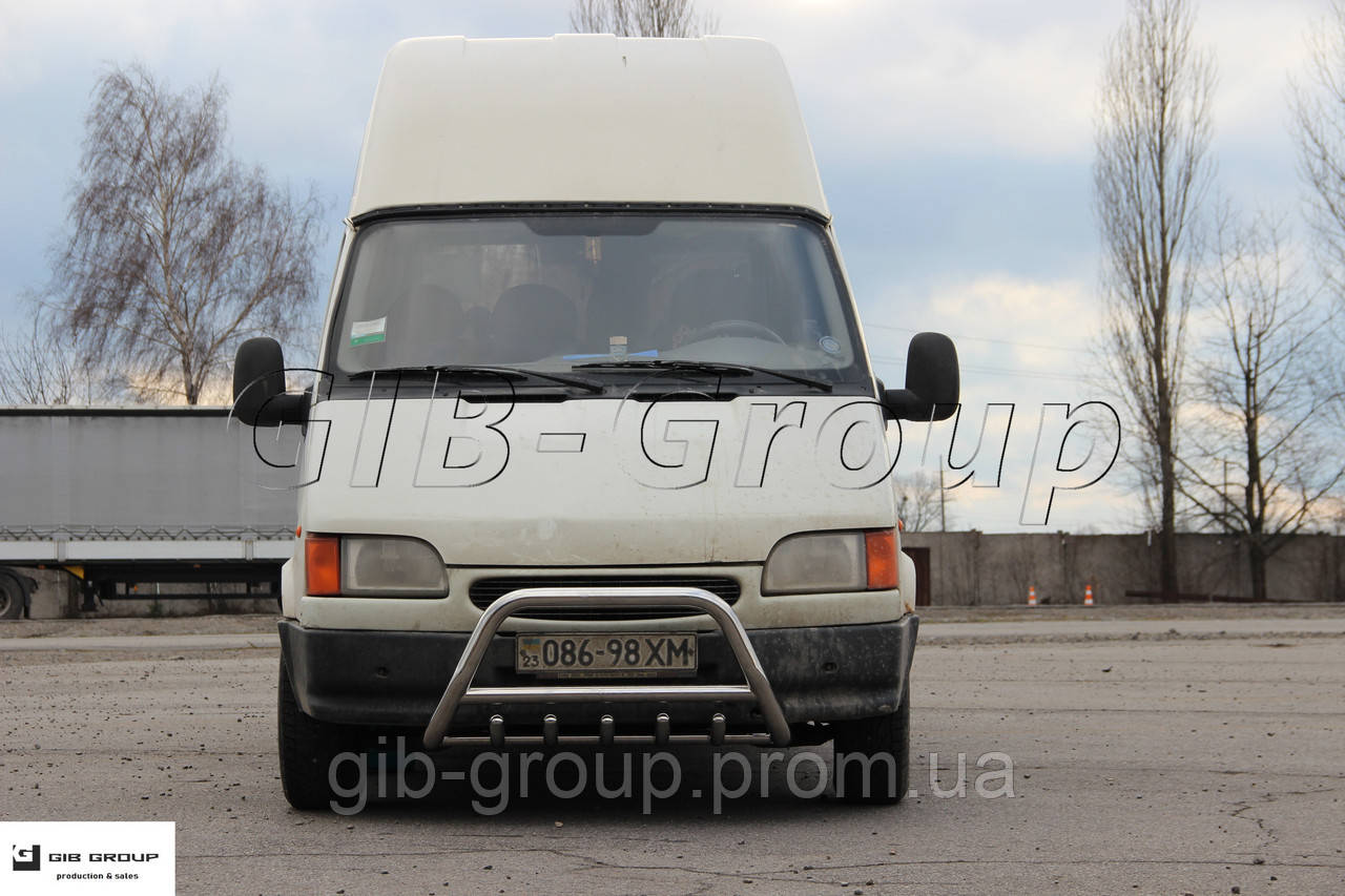 Захист переднього бампера - Кенгурятник Ford Transit (95-00)