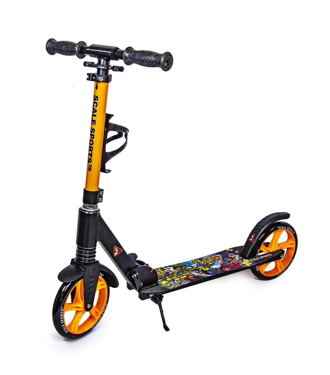 Двоколісний Самокат складаний Scale Sports SS-15 Orange колеса 200 мм