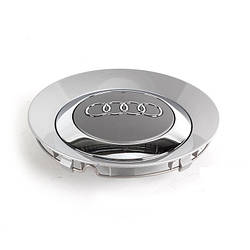 Ковпачок маточини колеса Audi A3, A4, A6, сірий металік