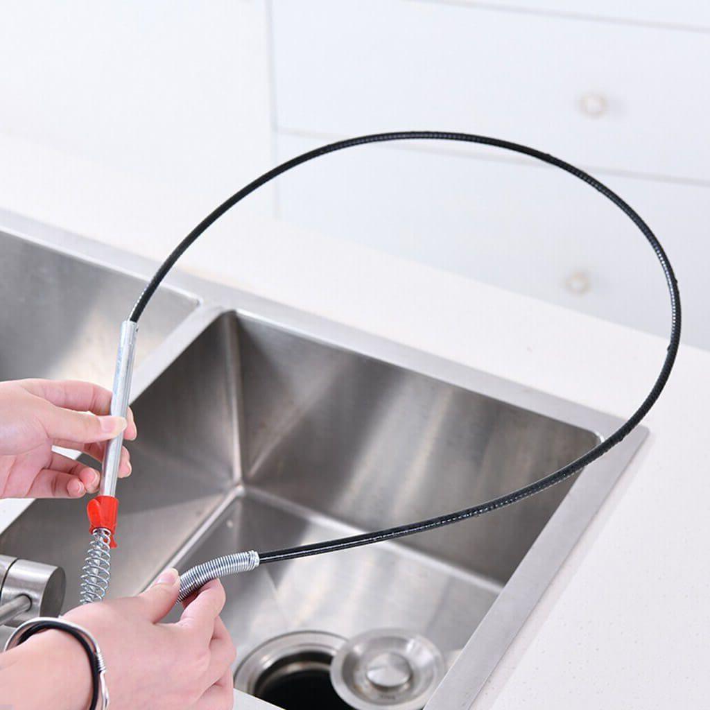 Трос для чищення труб каналізації Cleaning Hook 60 см