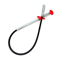 Трос для чищення труб каналізації Cleaning Hook 60 см, фото 2