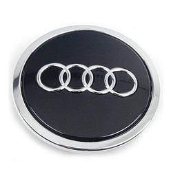 Ковпачок маточини колеса Audi A3, Q3, TT, чорний блискучий