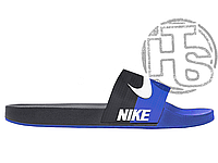 Мужские шлепанцы Nіkе Sport Slide Black/Blue/White ALL05802