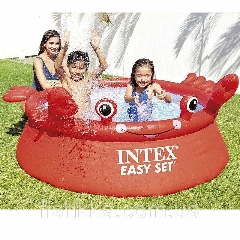 Сімейний наливний басейн Intex 26100, краб