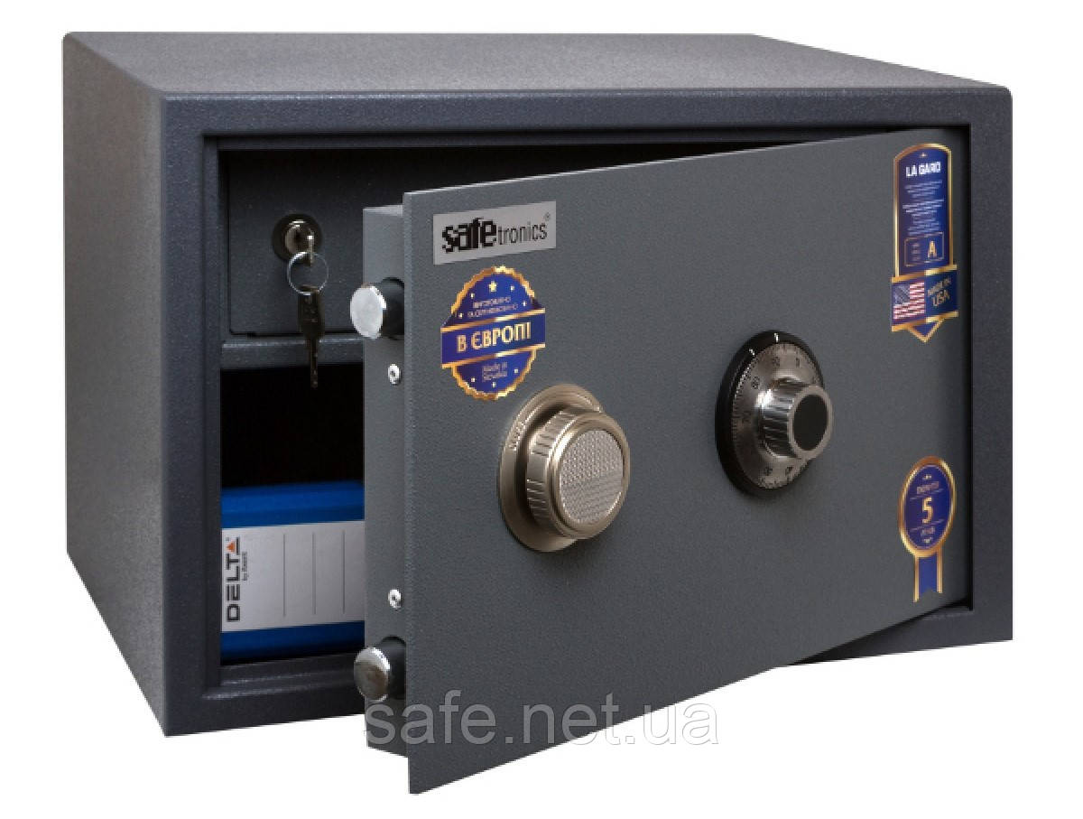 Сейф меблевий Safetronics NTL 24LGs (ВxШxГ:287x435x360), сейф для дому, сейф для грошей, сейф для документів