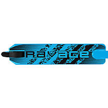 Трюкової двоколісний сталевий дитячий самокат для підлітків SportVida Ravage Black/Blue, фото 4