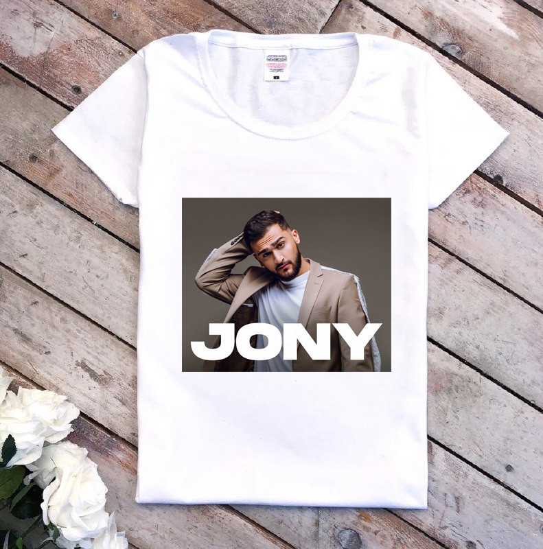 Жіноча футболка з принтом JONY