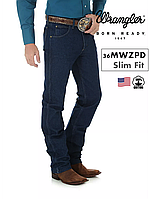 Джинсы мужские Wrangler® 36MWZPD (Prewashed Denim)/ Slim Fit/ 100% хлопок/ из США